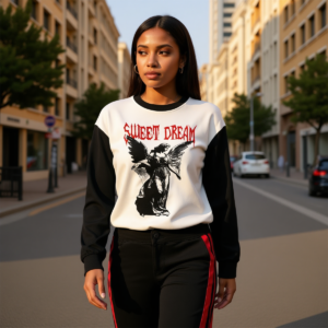Sweet Dream /  Unisex Cotton Sweatshirt