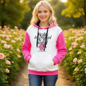 Reality / Unisex Cotton Pullover Hoodie