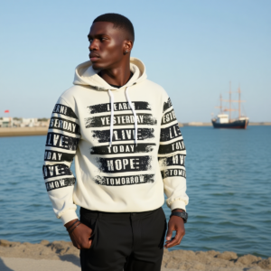 Tomorrow / Unisex Cotton Pullover Hoodie