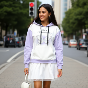 Like a Buttefly / Unisex Cotton Hoodie
