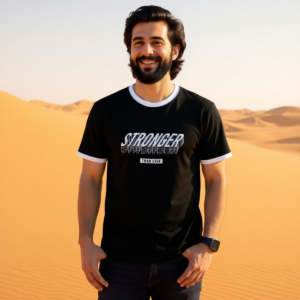 Stronger / Men's Cotton T-Shirt