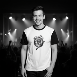 Rock and Roll / Men's Cotton T-Shirt
