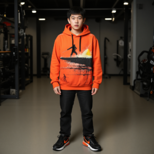 Ninja /  Unisex Cotton Hoodie