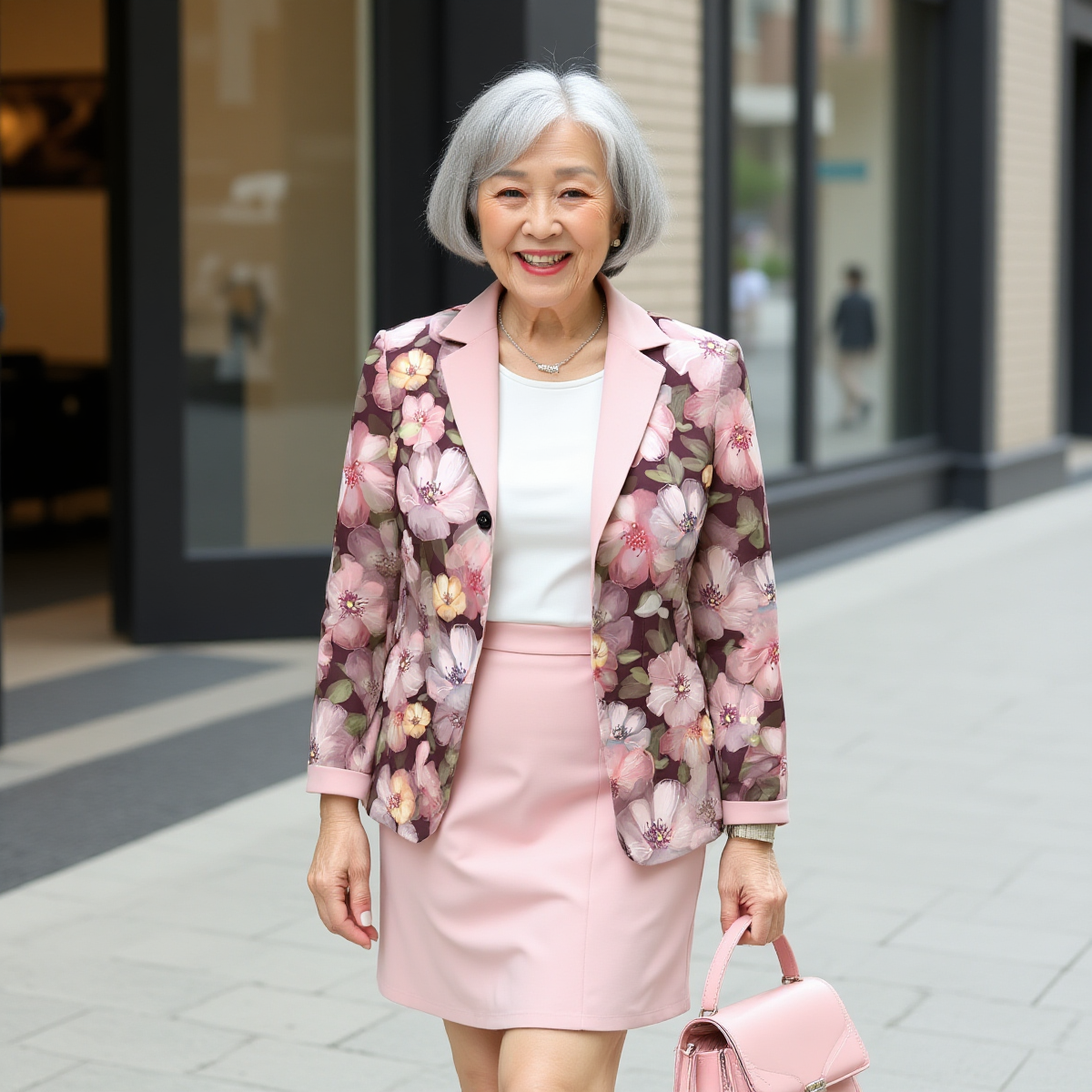 Roseflowers / Women's Cotton Blazer