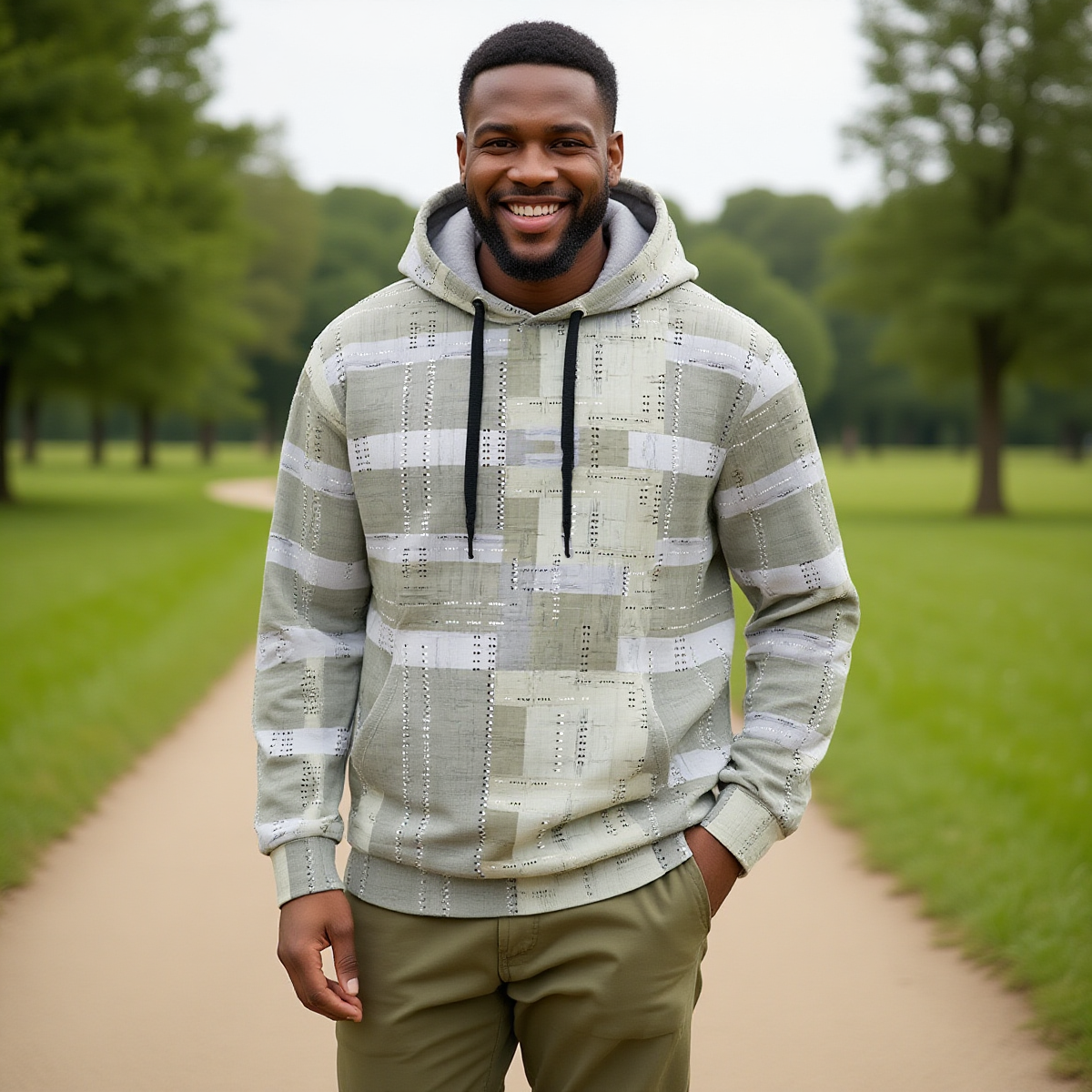 Olive Green / Unisex Cotton Hoodie