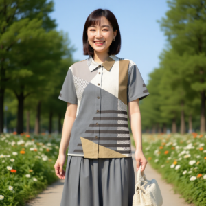 Classic Grey / Women's Cotton Shirt