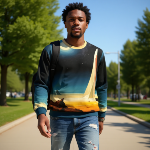 Marte / Unisex Cotton Sweatshirt