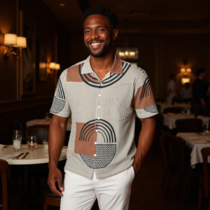 Circle / Men's Hawaiian Shirt
