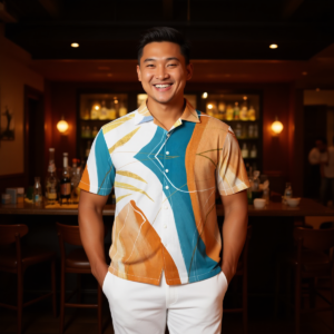 Sunset / Men's Hawaiian Shirt
