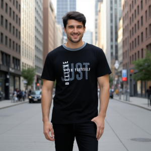 Just Believe / Men's Cotton T-Shirt