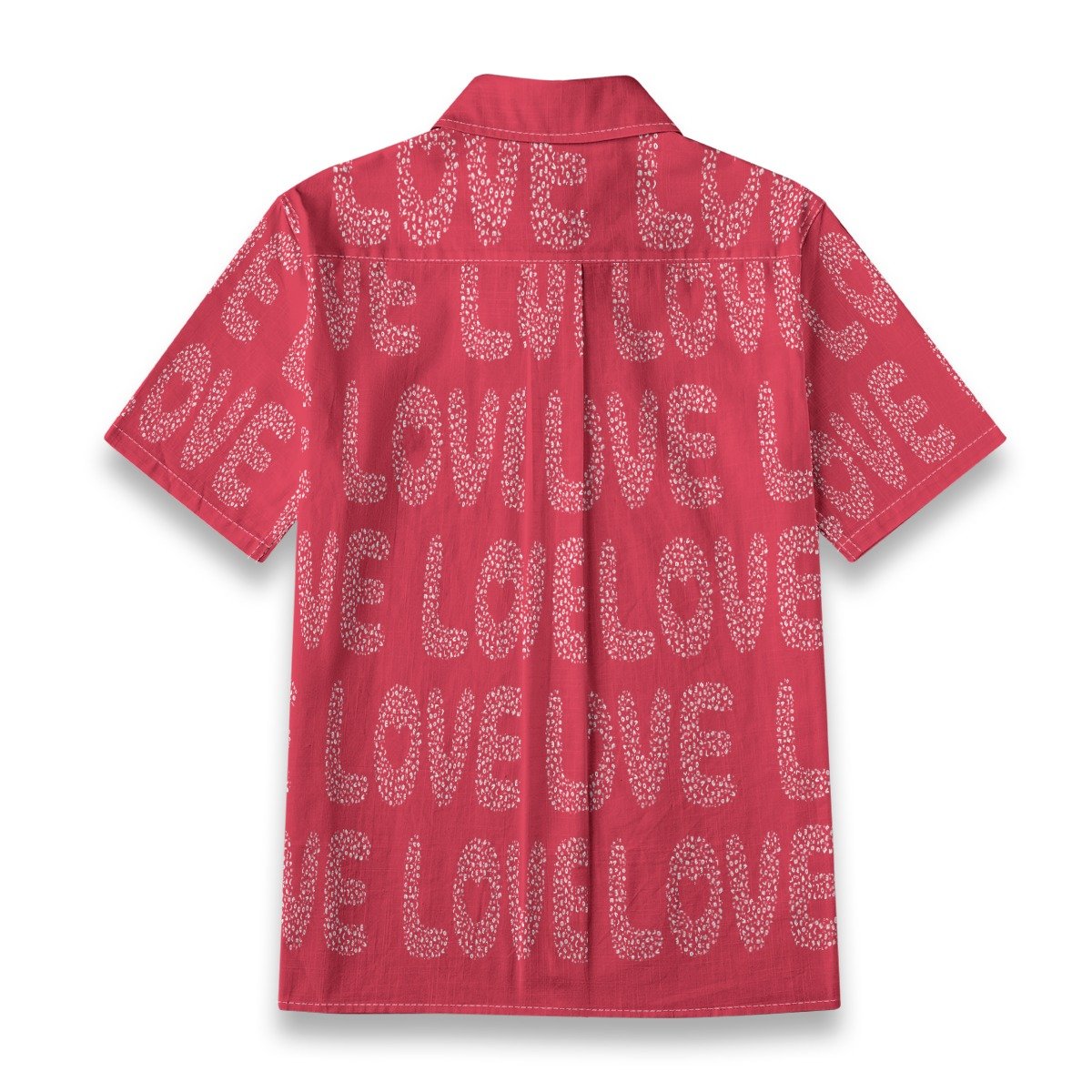 Love / Women's Cotton Shirt (short sleeves) - immagine 3
