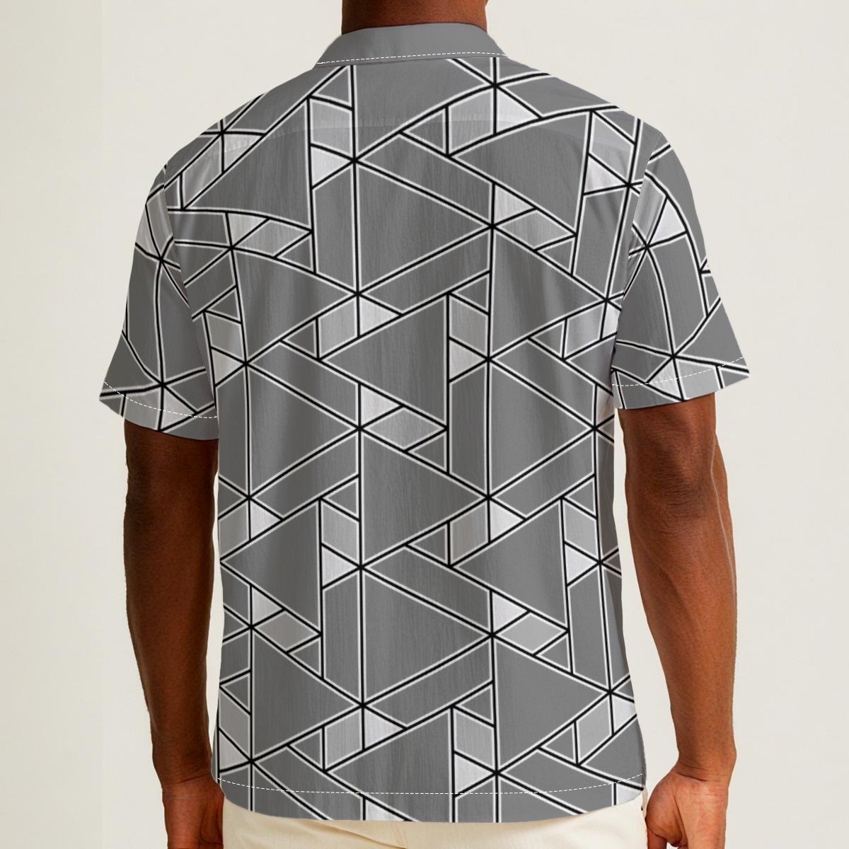 Triangle / Men's Hawaiian Shirt - immagine 3