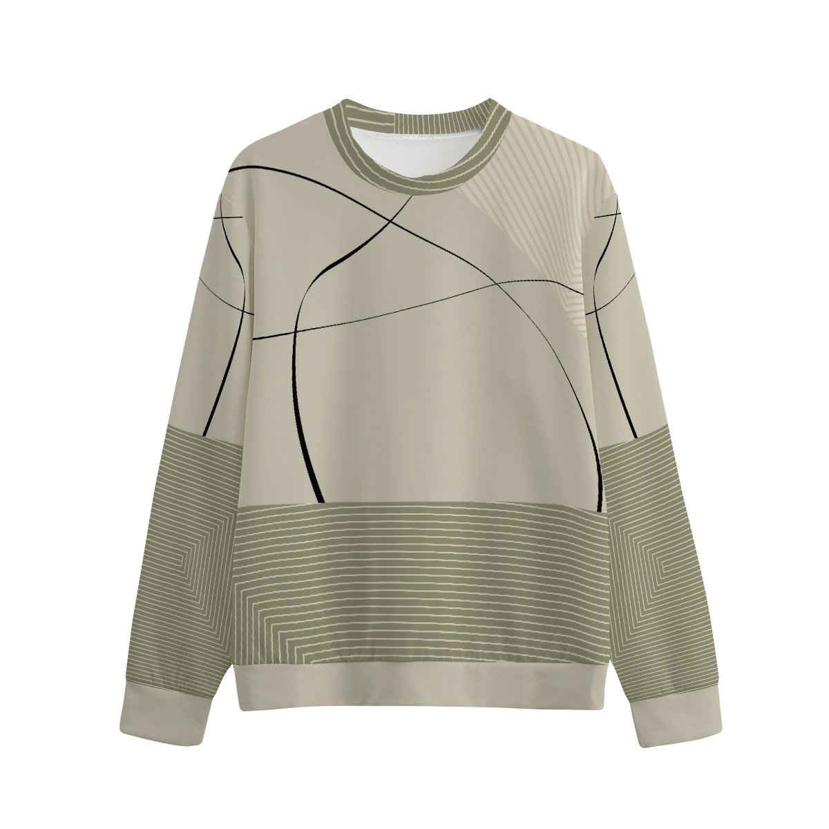 Green / Unisex Cotton Sweatshirt - immagine 2