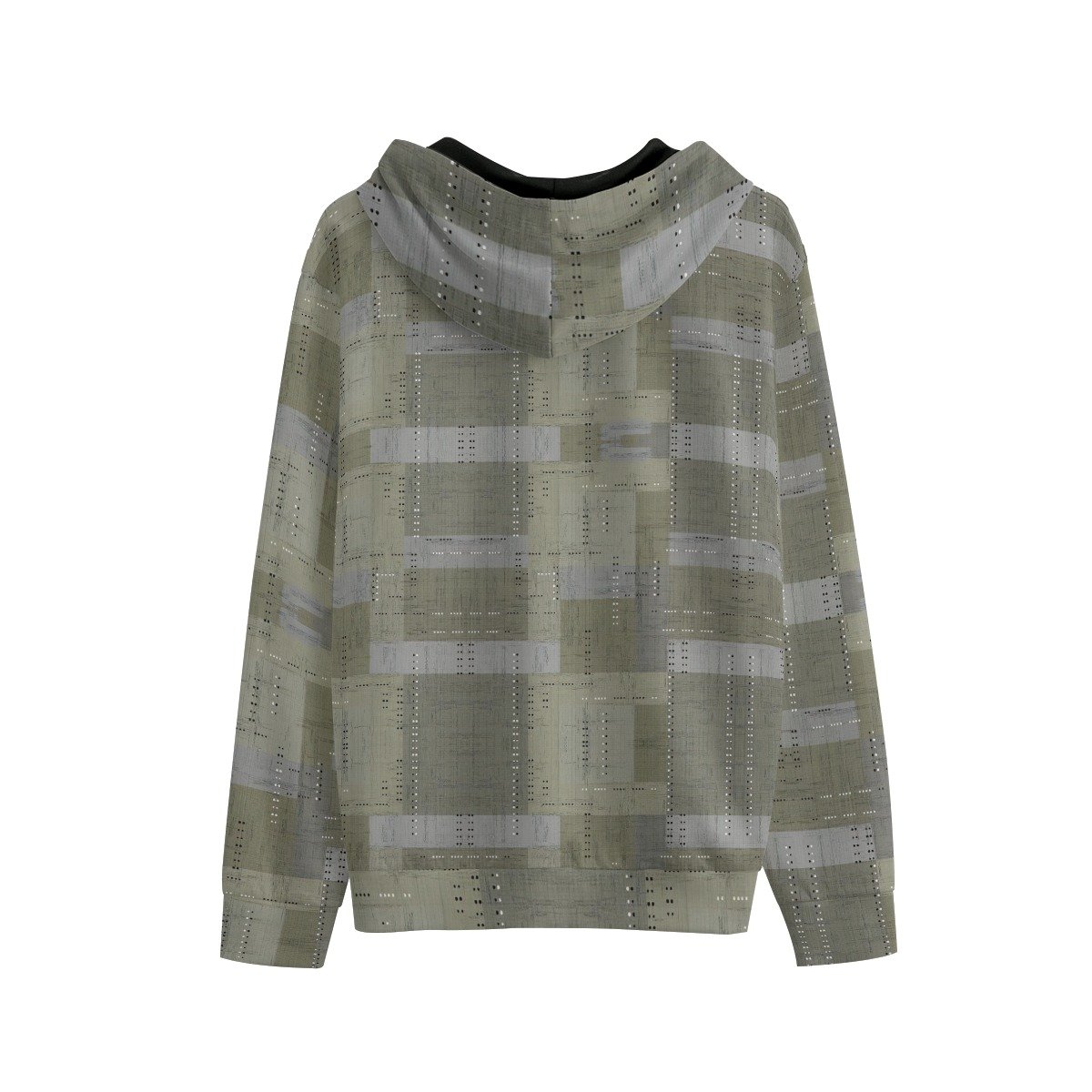 Olive Green / Unisex Cotton Hoodie - immagine 3