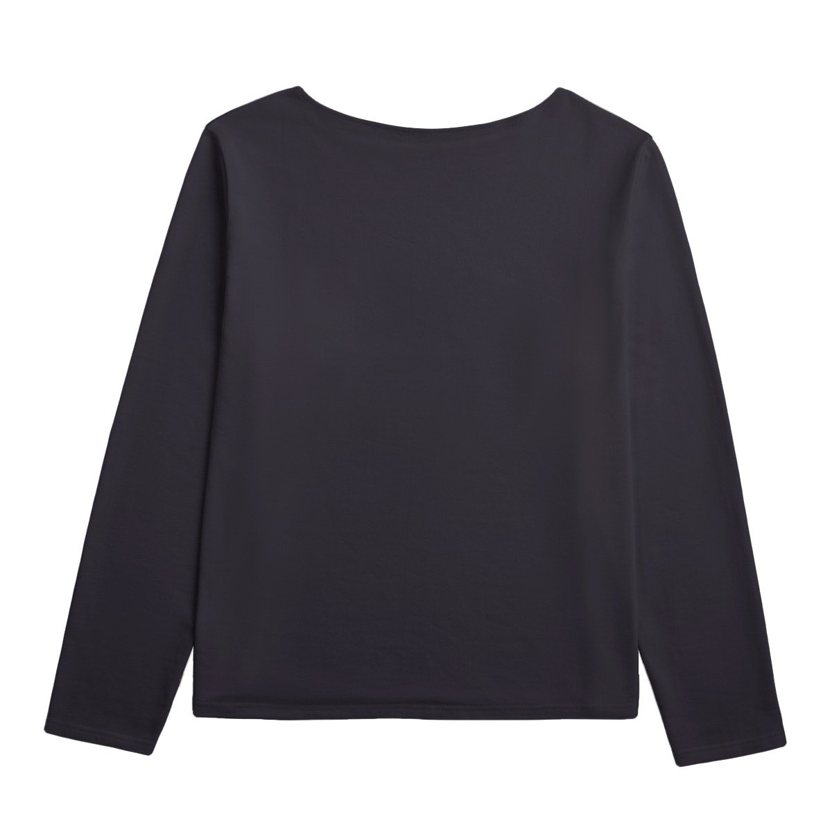 Limited Edition / Unisex Boat Neckline Cotton Sweatshirt - immagine 3