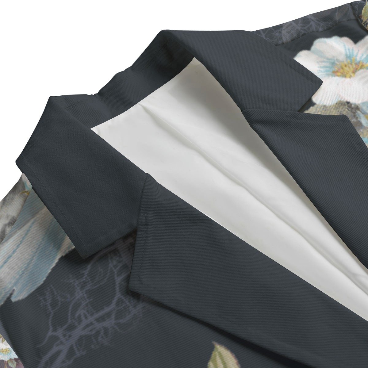 Blackflowers / Women's Cotton Blazer - immagine 4