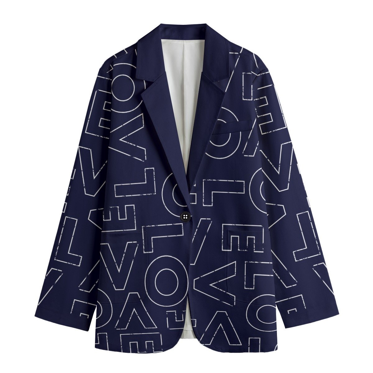 Love / Women's Cotton Blazer - immagine 2