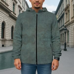 Darkgreen / Unisex Heavy Cotton Jacket