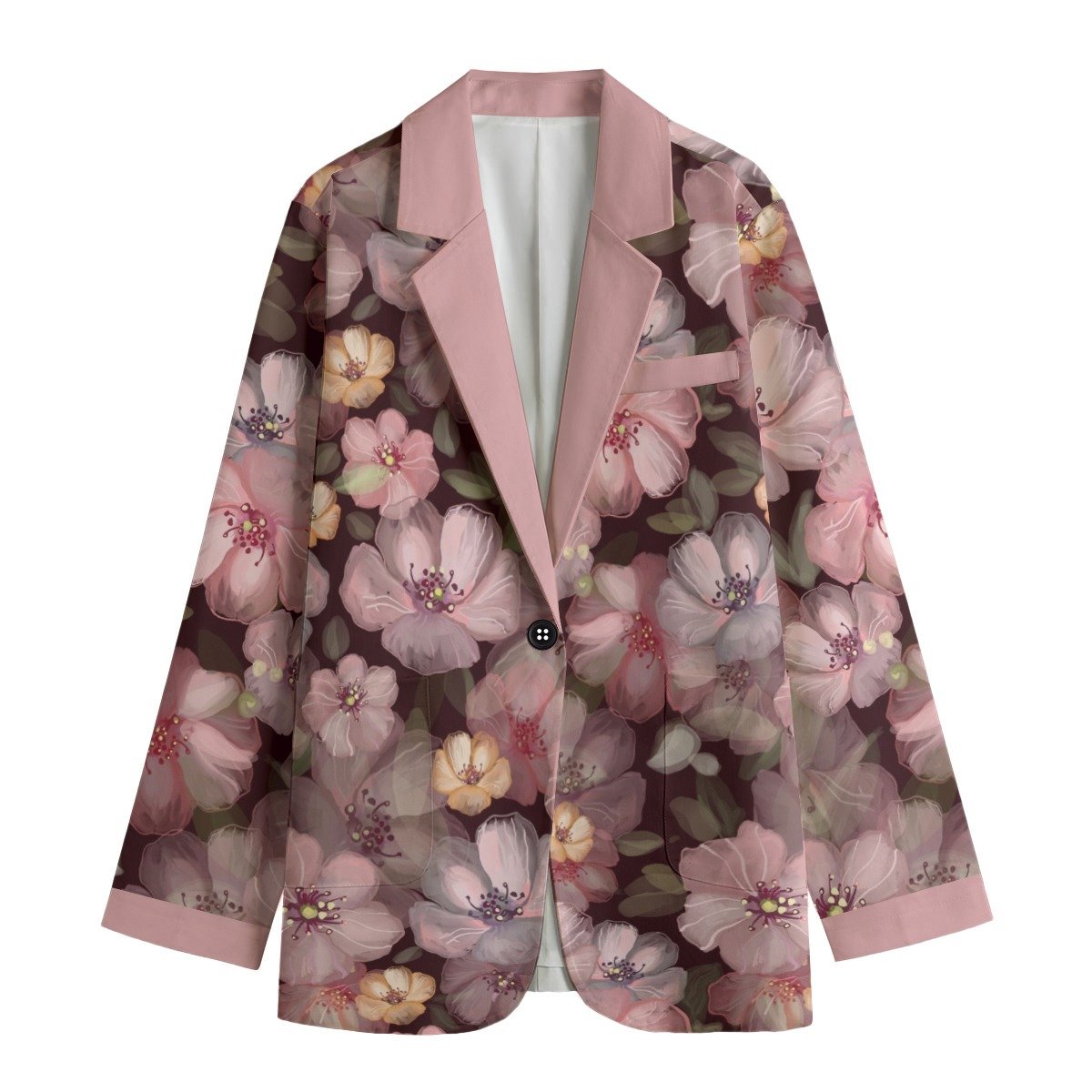 Roseflowers / Women's Cotton Blazer - immagine 2