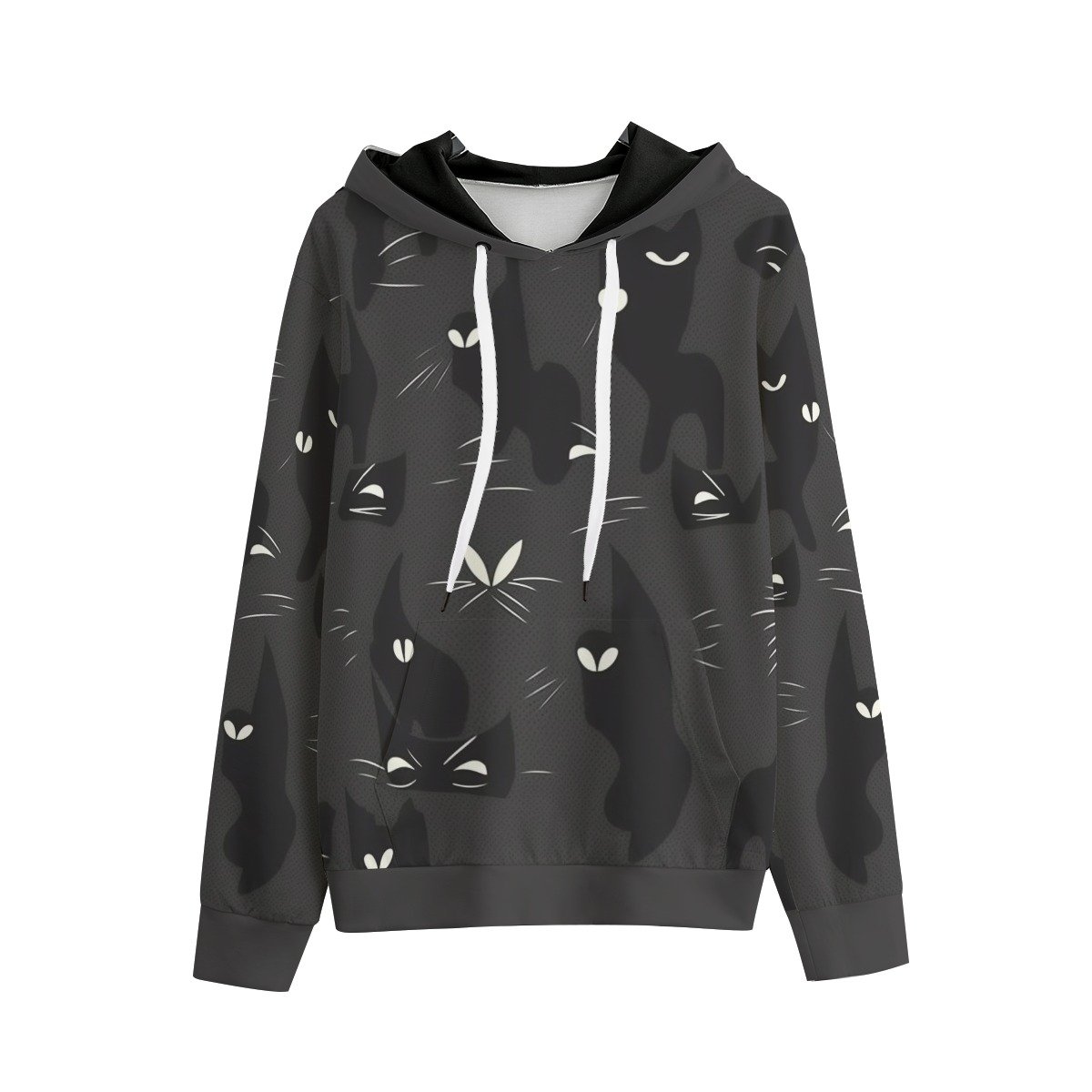 Darkbrown / Unisex Cotton Hoodie - immagine 2