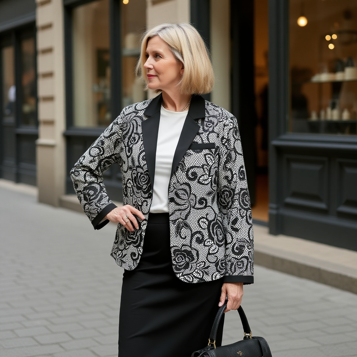 Blackrose / Women's Cotton Blazer