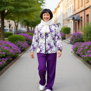 Violet / Unisex Heavy Cotton Jacket