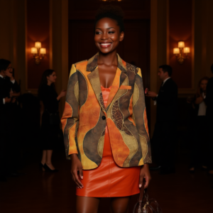 Autumn /  Women's Cotton Blazer