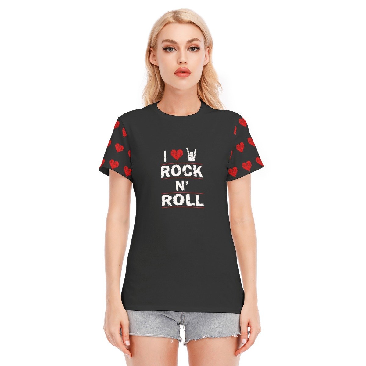 Rock n'roll / Maglietta in puro cotone - immagine 2