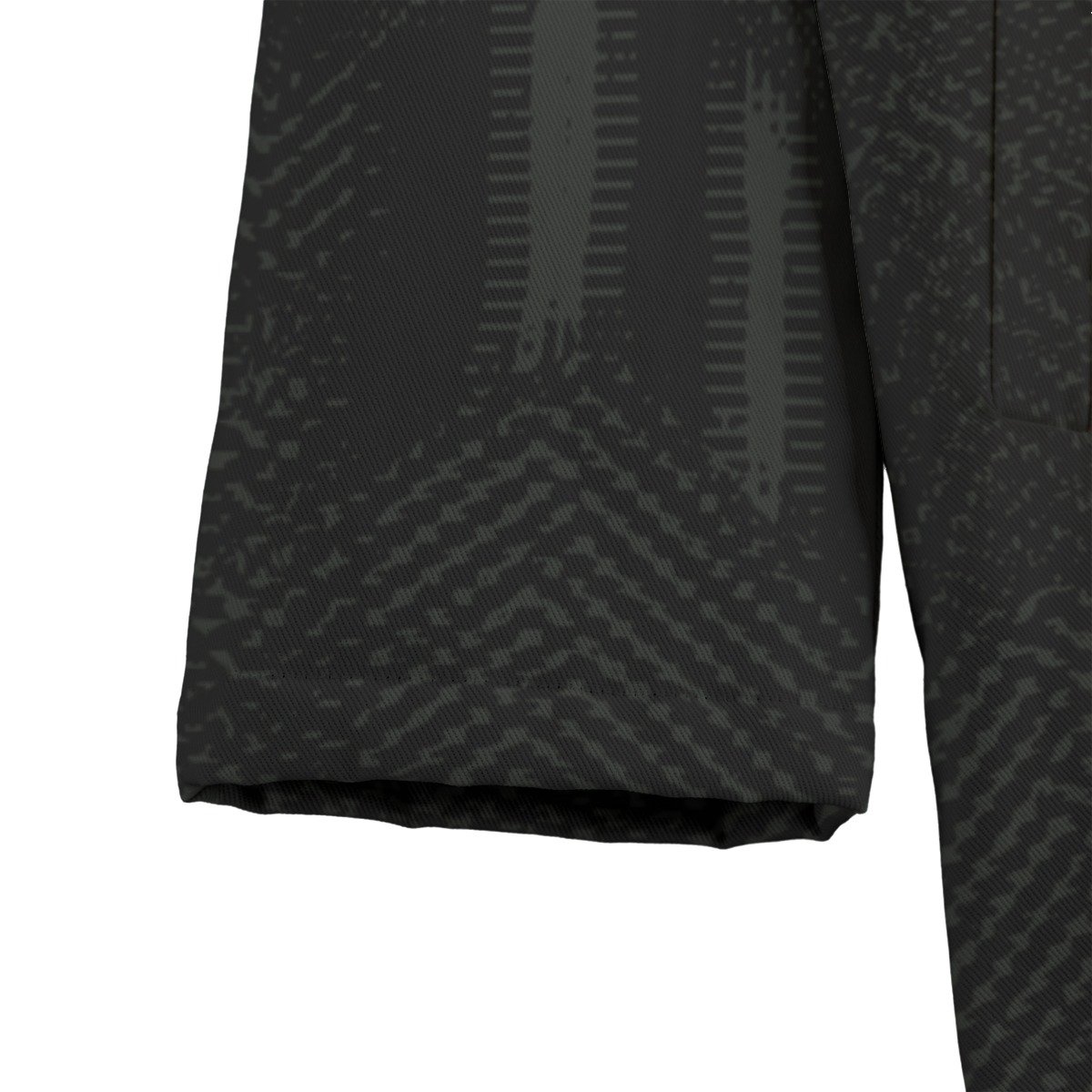 Black / Men's Cotton Greatcoat - immagine 5