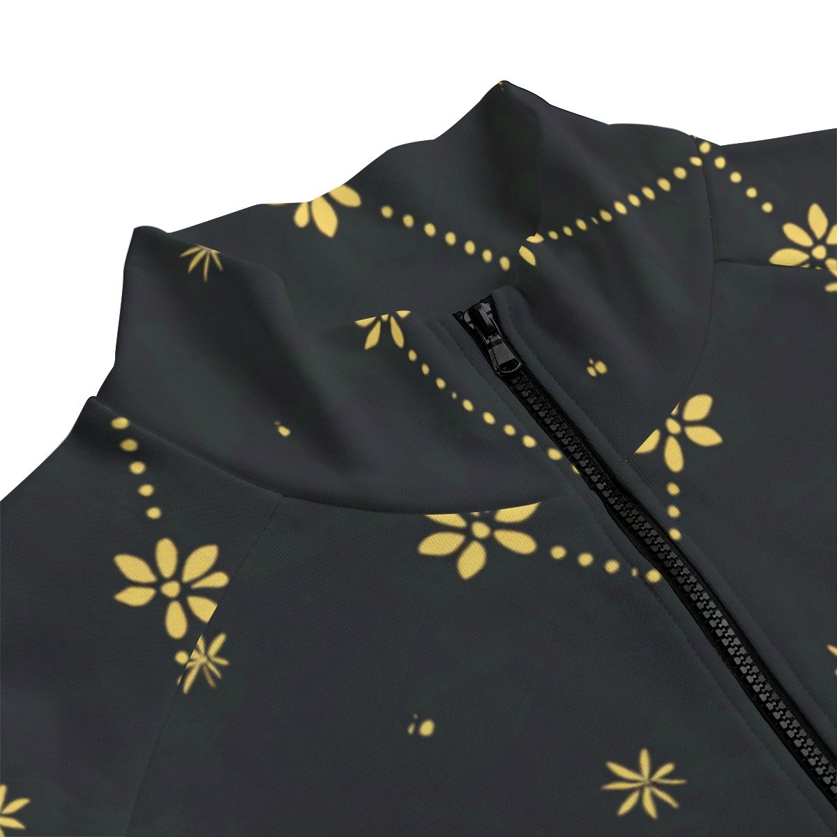 Goldflowers / Unisex Stand Up Collar Jacket With Raglan Sleeve - immagine 4