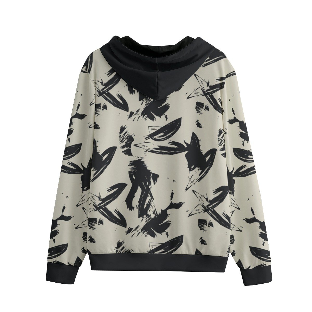 Spotty / Unisex Cotton Hoodie With Zipper Closure - immagine 3