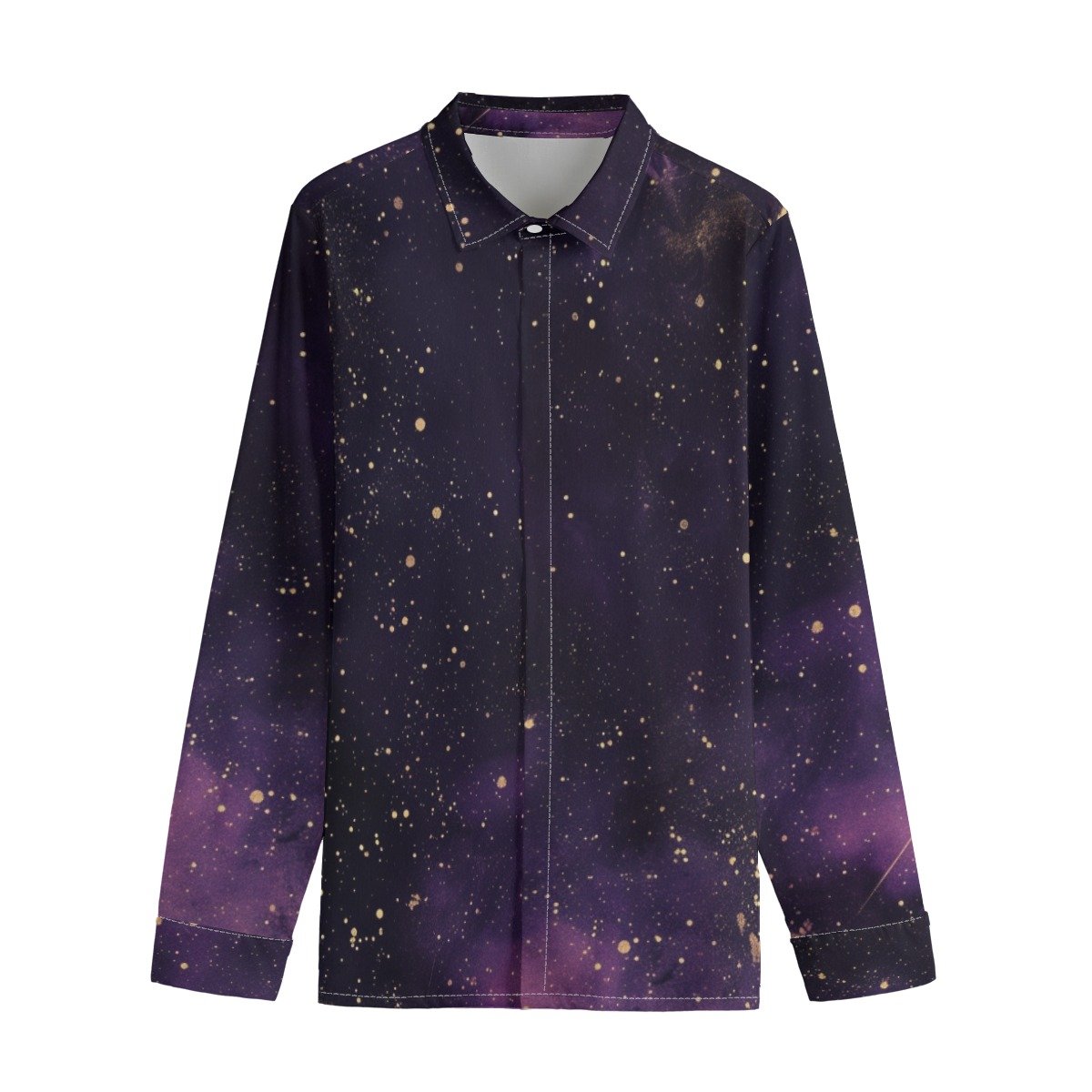 Cosmo / Men’s Long-sleeved Cotton Shirt - immagine 2