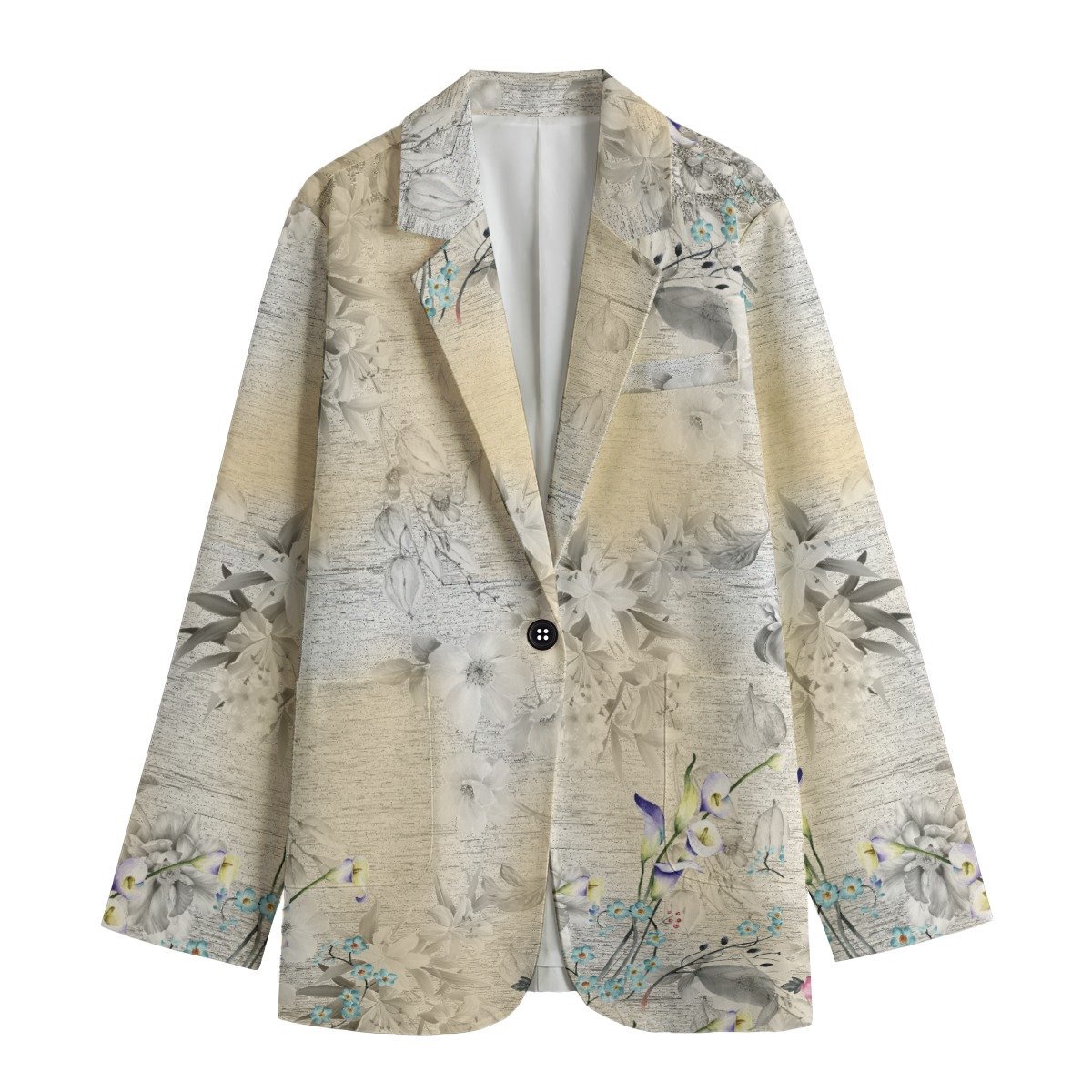 Elegant / Women's Cotton Blazer - immagine 2