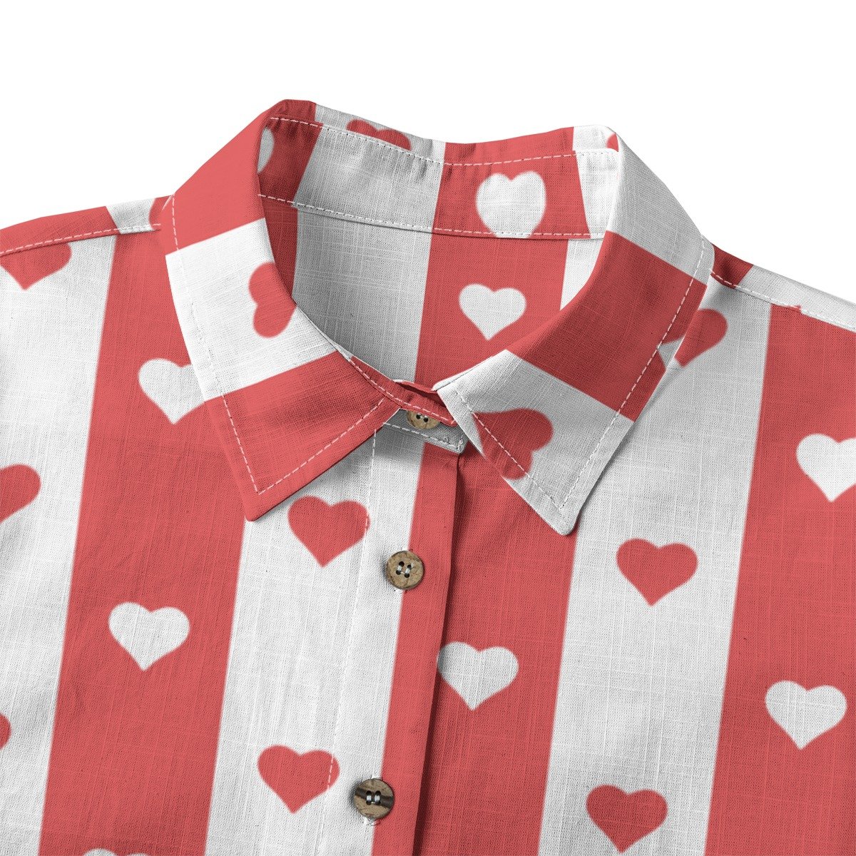 Minicuori / Women's Cotton Shirt - immagine 4