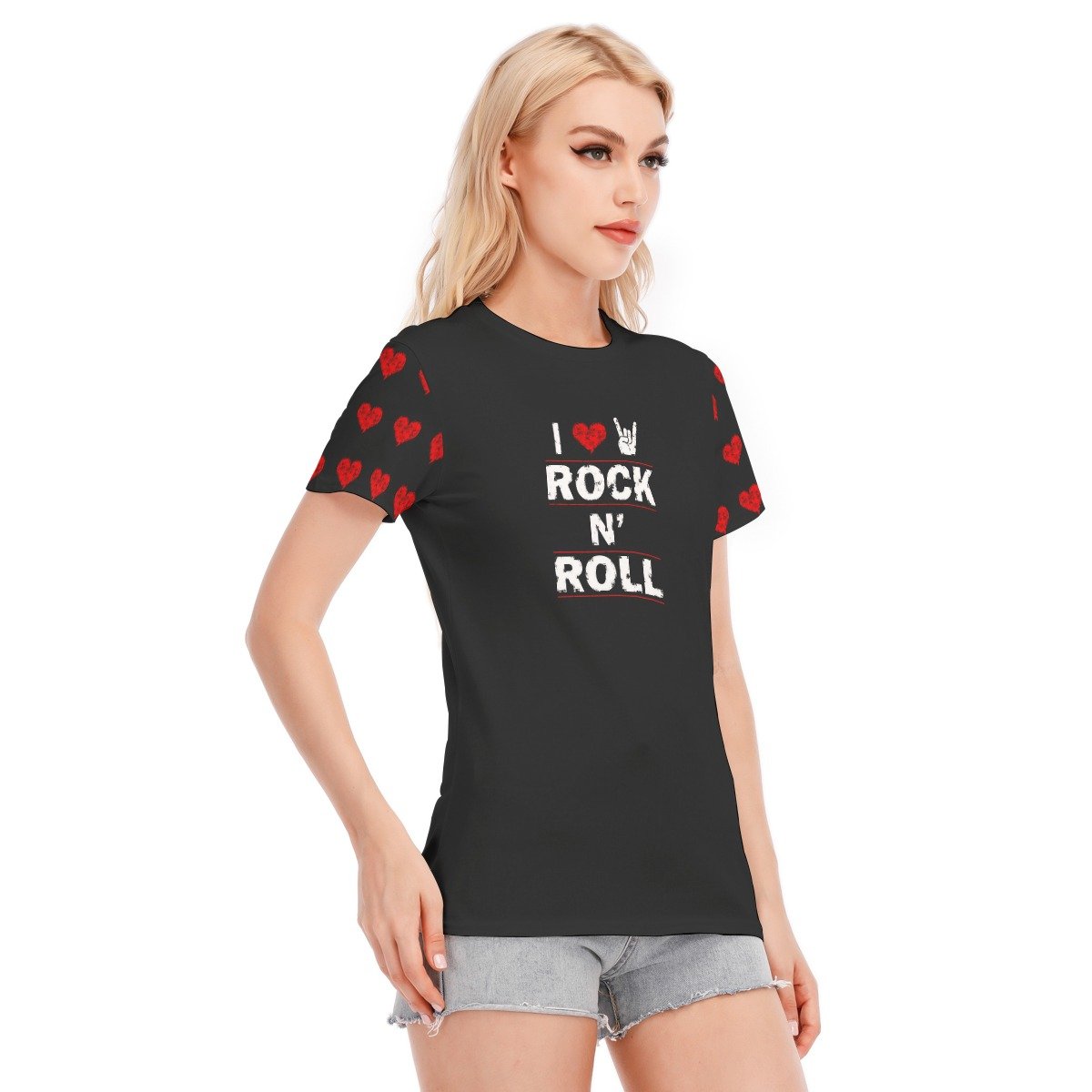 Rock n'roll / Maglietta in puro cotone - immagine 3