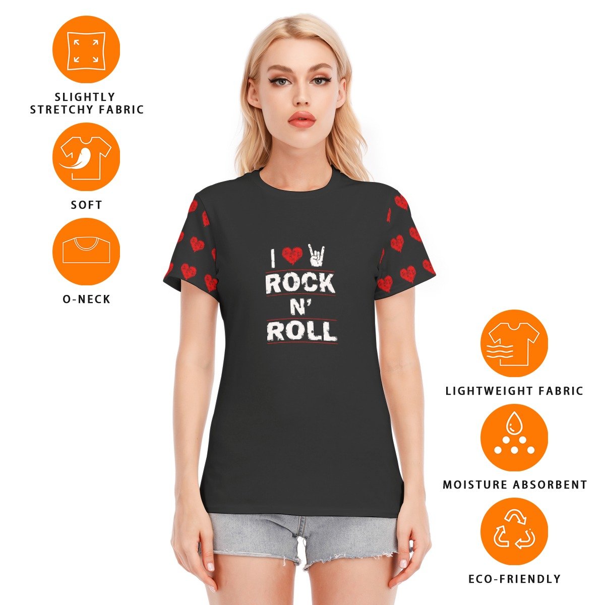 Rock n'roll / Maglietta in puro cotone - immagine 6