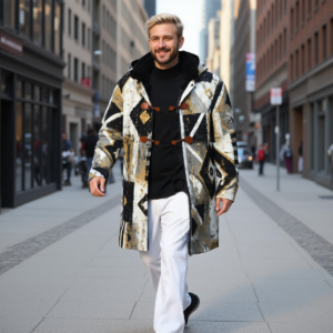 Whitebronze / Men's Cotton Greatcoat