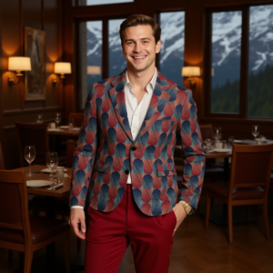 Browny / Blazer casual in puro  cotone