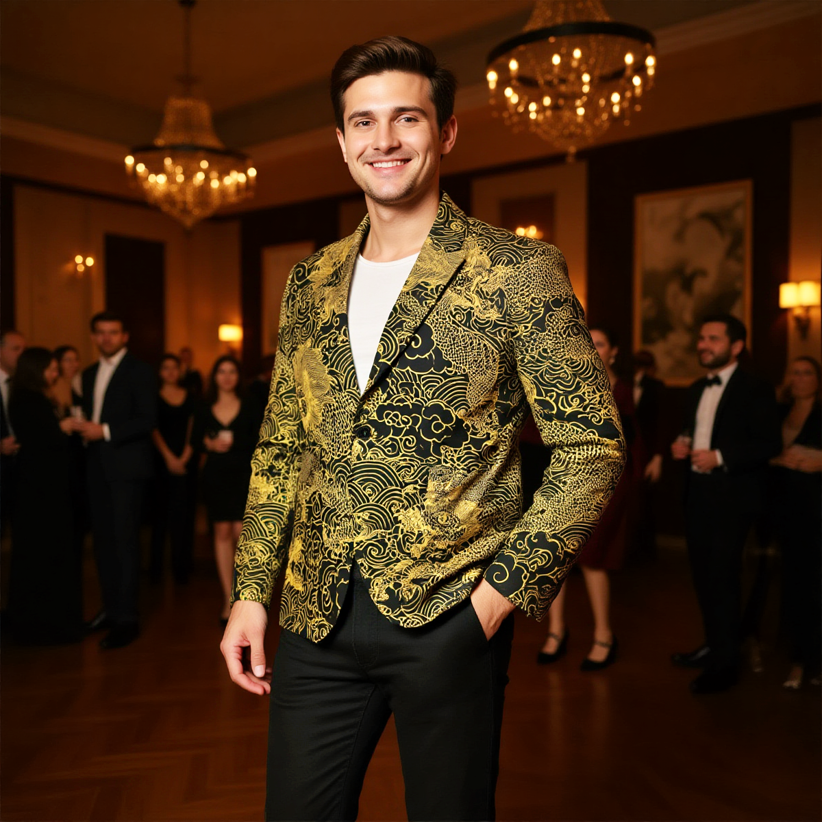 Drago / Blazer casual in puro cotone